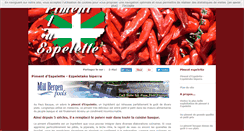 Desktop Screenshot of pimentplusespelette.com